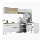 Armário De Cozinha Completa 252cm Veneza Multimóveis V3714