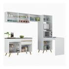 Armário De Cozinha Completa 252cm Veneza Multimóveis V3714