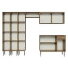 Armário De Cozinha Completa 261cm Rustic Emilly Madesa 05