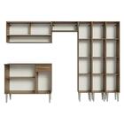 Armário De Cozinha Completa 261cm Rustic Emilly Madesa 08