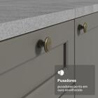 Armário De Cozinha Completa 270 Cm Branco/cinza Vik Madesa 01