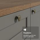 Armário De Cozinha Completa 270 Cm Rustic/cinza Vik Madesa 01