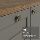 Armário De Cozinha Completa 270 Cm Rustic/cinza Vik Madesa 04