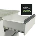 Armário De Cozinha Completa 270cm Branco Glamy Madesa 13