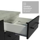 Armário De Cozinha Completa 270cm Branco/preto Agata Madesa 11