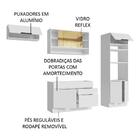 Armário De Cozinha Completa 270cm Branco Stella Madesa 09