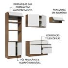 Armário De Cozinha Completa 270cm Rustic/branco Glamy Madesa