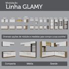 Armário De Cozinha Completa 270cm Rustic/branco Glamy Madesa