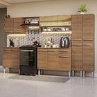Armário De Cozinha Completa 293cm Rustic Emilly Madesa 03