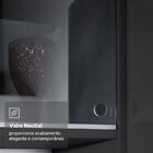 Armário De Cozinha Completa 300 Cm Suspenso Preto Nice Madesa