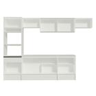 Armário De Cozinha Completa 300cm Branco Diamante Madesa 02