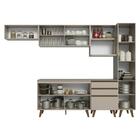 Armário De Cozinha Completa 300cm Crema Nice Madesa 05