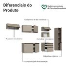 Armário De Cozinha Completa 300cm Suspensa Crema Nice Madesa