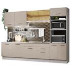 Armário De Cozinha Completa 310 Cm Branco/crema Agata Madesa