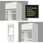 Armário De Cozinha Completa 310cm Branco Glamy Madesa 02