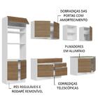 Armário De Cozinha Completa 310cm Branco/rustic Glamy Madesa