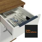 Armário De Cozinha Completa 310cm Rustic/branco Stella Madesa