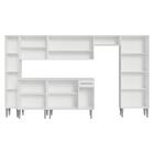 Armário De Cozinha Completa 325cm Branco Emilly Madesa 06