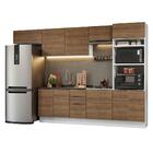 Armário De Cozinha Completa 330cm Branco/rustic Stella Madesa