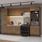 Armário De Cozinha Completa 330cm Rustic Stella Madesa 02 Rus