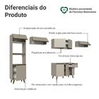 Armário De Cozinha Completa 340 Cm Crema Nice Madesa 01