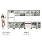 Armário De Cozinha Completa 355cm Branco Reims Da Sabrina Mad