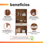 Armário De Cozinha Completa 4 Portas 1 Gaveta Cris Kit's Para