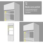 Armário De Cozinha Completa 549cm Branco Glamy Madesa 01