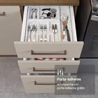 Armário De Cozinha Completa 549cm Rustic/crema Agata Madesa 01