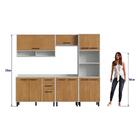 Armário De Cozinha Completa 5 Peças Capri Multimóveis Cr20021