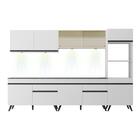 Armário De Cozinha Completa 5 Peças Com Leds Mp2014.964 Venez