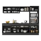 Armário De Cozinha Completa 5 Peças Com Rodapé Mp2181 Made Mu