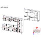 Armário De Cozinha Completa 5 Peças Lisboa Multimóveis Mp2139