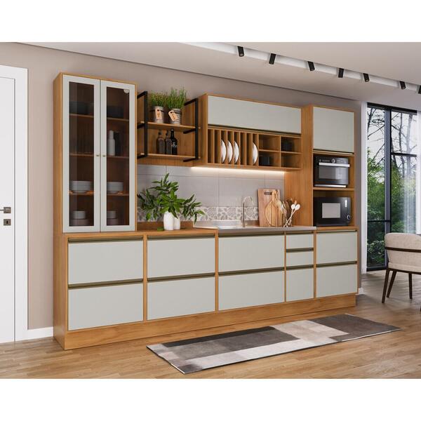 Armário De Cozinha Completa 6 Peças Mdf Ibiza Multimóveis Cr2