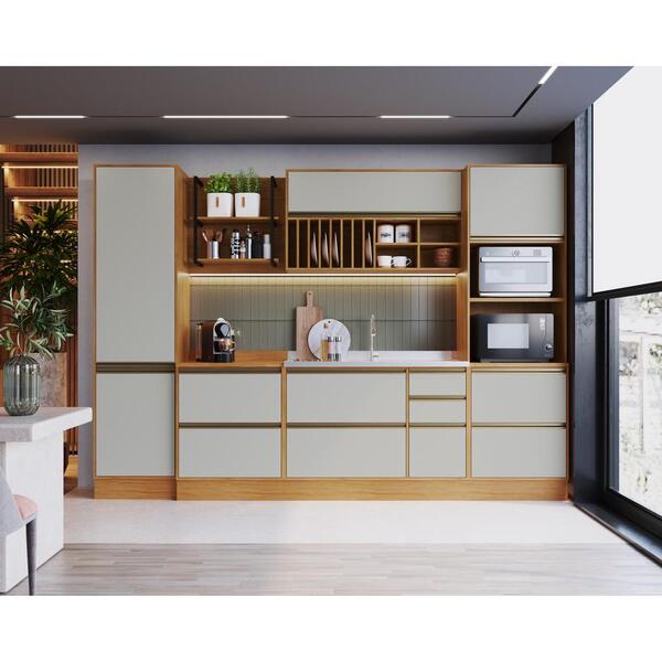 Armário De Cozinha Completa 6 Peças Mdf Ibiza Multimóveis Cr2