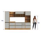 Armário De Cozinha Completa 6 Peças Mdf Ibiza Multimóveis Cr2