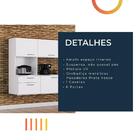 Armário De Cozinha Completa 6 Portas Isis Branca