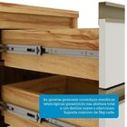 Armário De Cozinha Completa 7 Peças 17 Portas Com Vidro E Tam