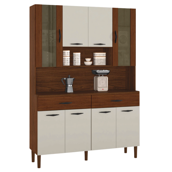 Armário De Cozinha Completa 8 Portas 2 Gaveta Golden Kits Par