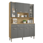 Armário De Cozinha Completa 8 Portas 2 Gaveta Golden Kits Par