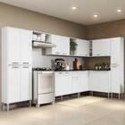 Armário De Cozinha Completa 9 Peças Xangai Rock Multimóveis