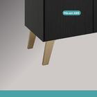 Armário De Cozinha Completa Atlanta Plus Preto Touch