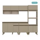 Armário De Cozinha Completa Atlanta Studio Amêndoa