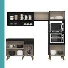 Armário De Cozinha Completa C Balcão Atlanta Essence Carraro