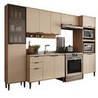 Armário de Cozinha Completa c Balcão Miami City Carraro Off W