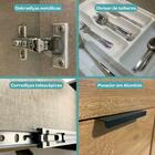 Armário de Cozinha Completa c Balcão Miami Essence Carraro Of