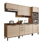 Armário de Cozinha Completa c Balcão Miami Essence Carraro Of