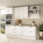 Armário De Cozinha Completa C Balcão Milla Glimmer Carraro Br