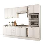 Armário De Cozinha Completa C Balcão Milla Quest Carraro Bran