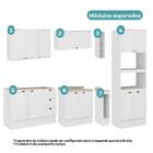 Armário De Cozinha Completa C Balcão Milla Quest Carraro Bran